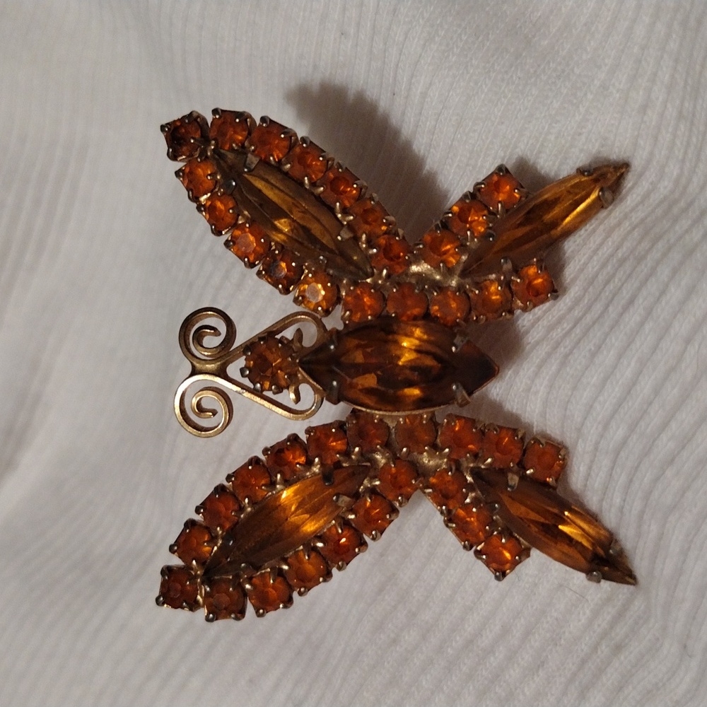 Butterfly in the style of